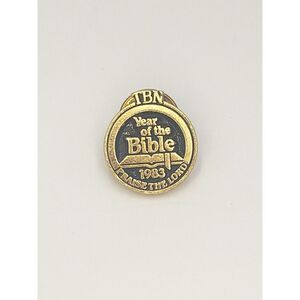 TBN Trinity Broadcasting Network "Year of the Bible" 1983 PTL Hat / Lape…